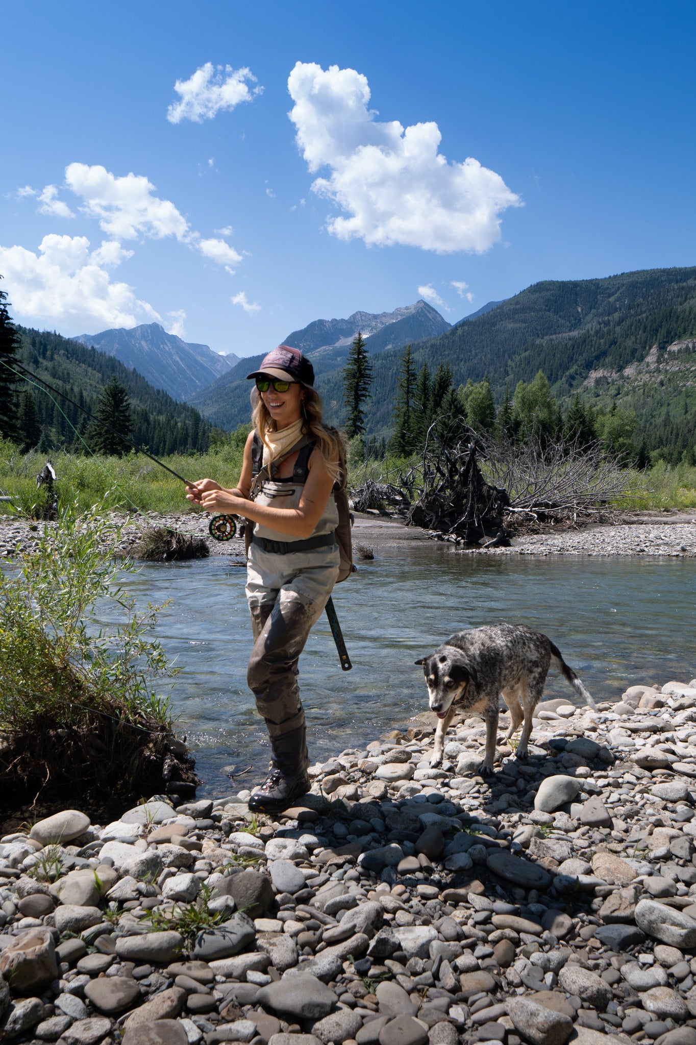 Cups of Courage: Meet Shyanne Orvis, a Fly Fishing Guide, Mom, & More